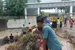 Banjir dan Endapan Lumpur Lumpuhkan Layanan di PLBN Motaain dan Pos Batugade
