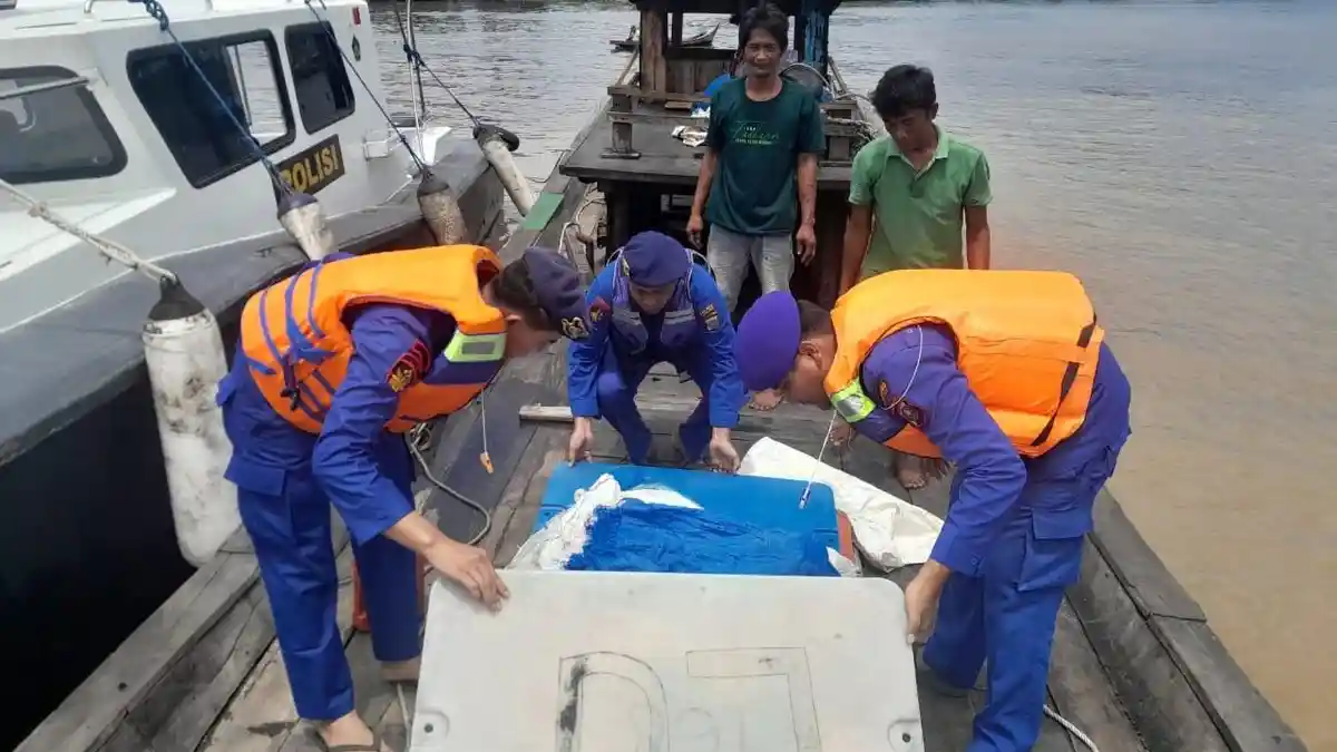 Cegah TPPO, Sat Polairud Polres Tanjungbalai Periksa Kapal Tanpa Nama