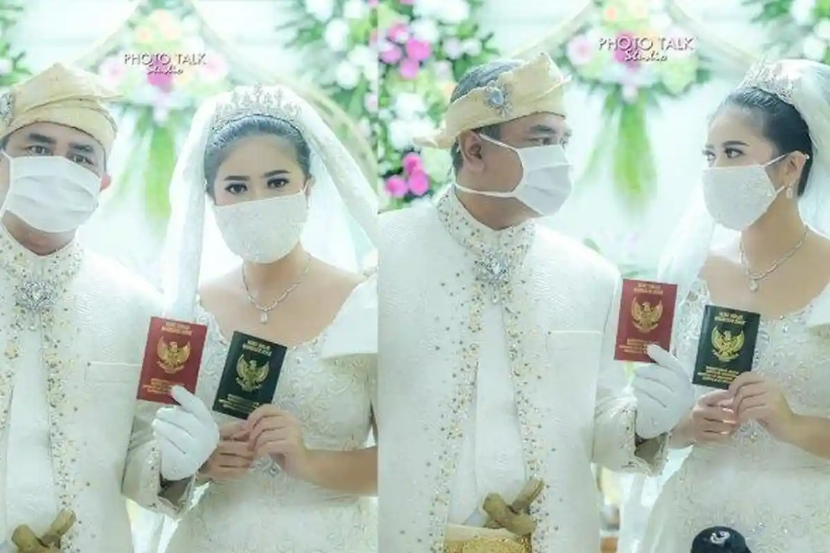 Begini Proses Pernikahan di Masa New Normal, Sampai Polisi hingga Dewan di Tanjbbar Ikut Lihat
