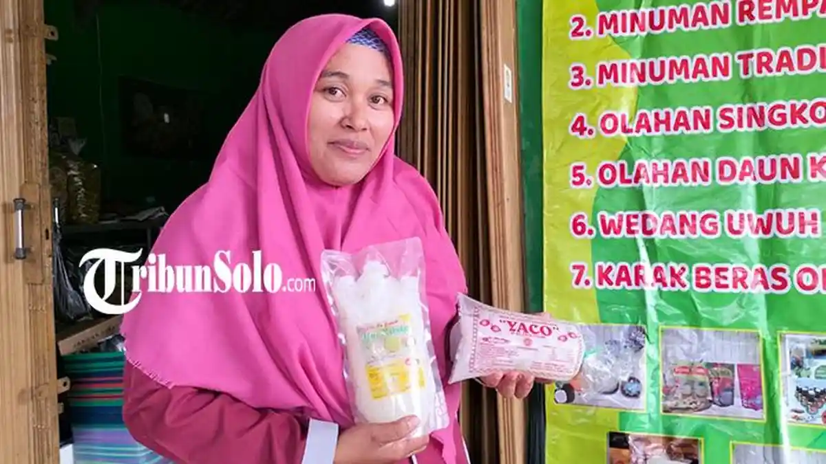 Kisah Sri Rahayu, Warga Sragen yang Rintis Usaha Nata De Coco, Produksi Sejak 1998