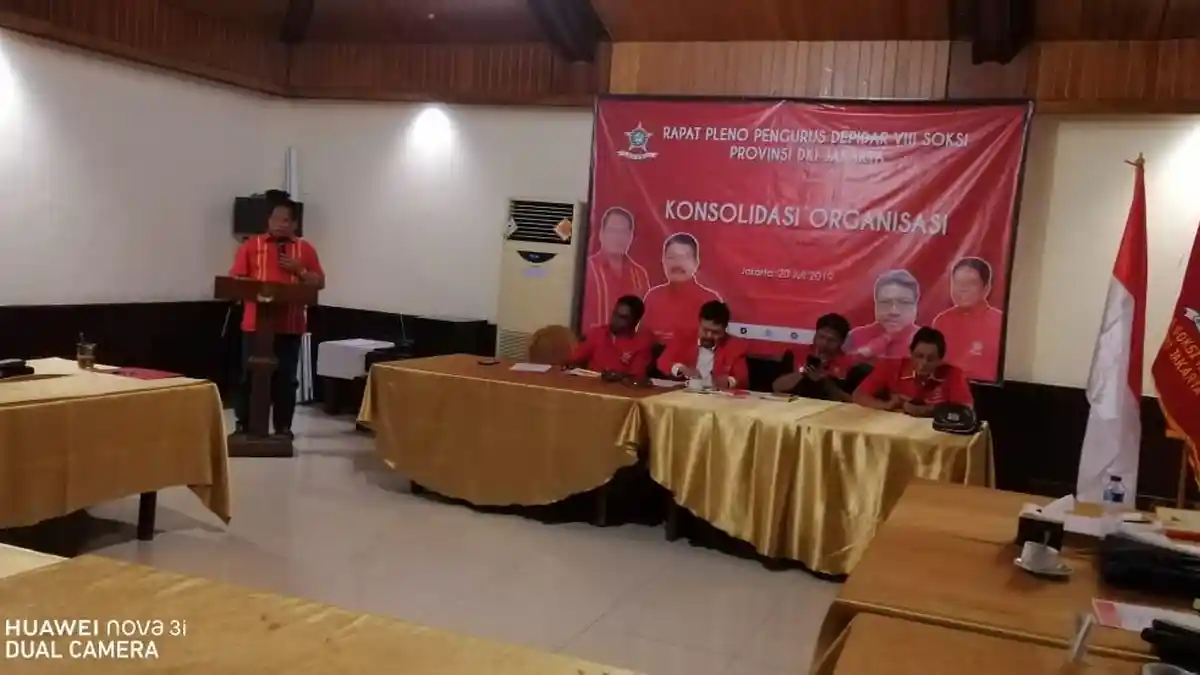 SOKSI Pertegas Posisi Ideologis Dukung Penuh Pemerintahan Jokowi