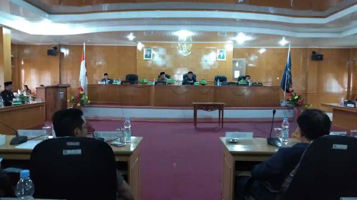 DPRD Mamasa Gelar Paripurna, Ini yang Dibahas
