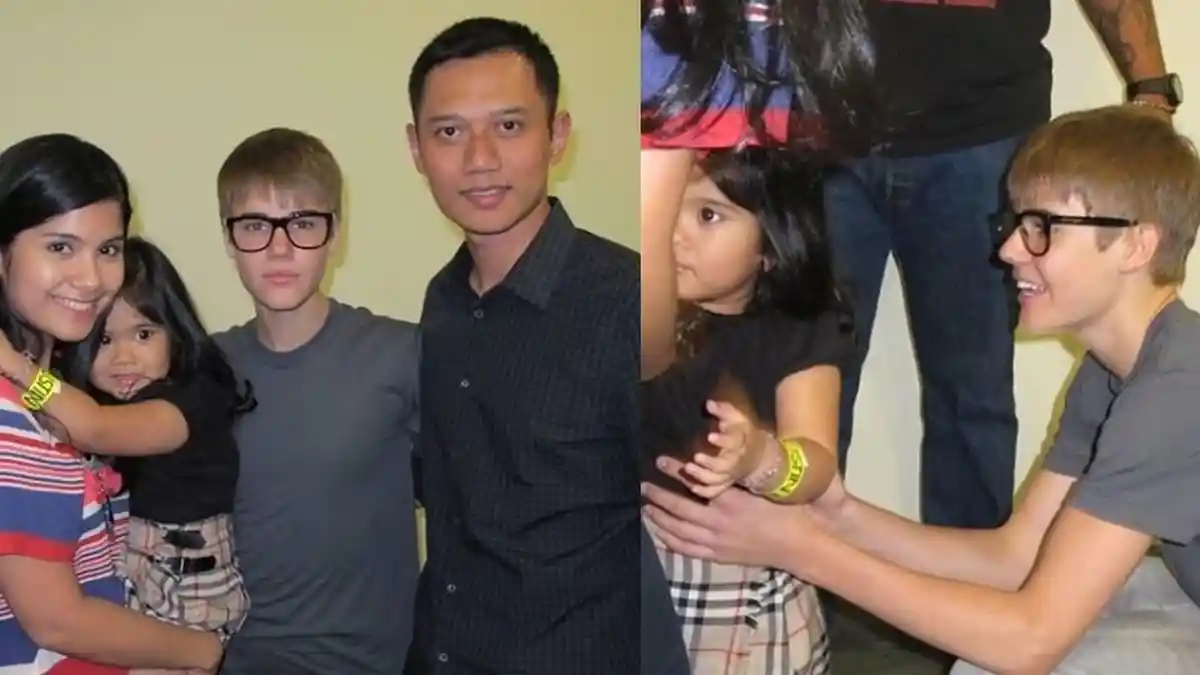 Annisa Pohan Kenang Momen Bertemu Justin Bieber, Cerita saat Aira Kecil Menolak Digendong Sang Idola