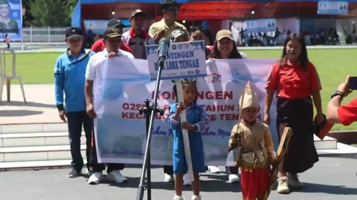 Pagelaran Budaya Tingkat PAUD hingga SMP di Kabupaten Poso Resmi Dibuka Asisten Abdul Kahar