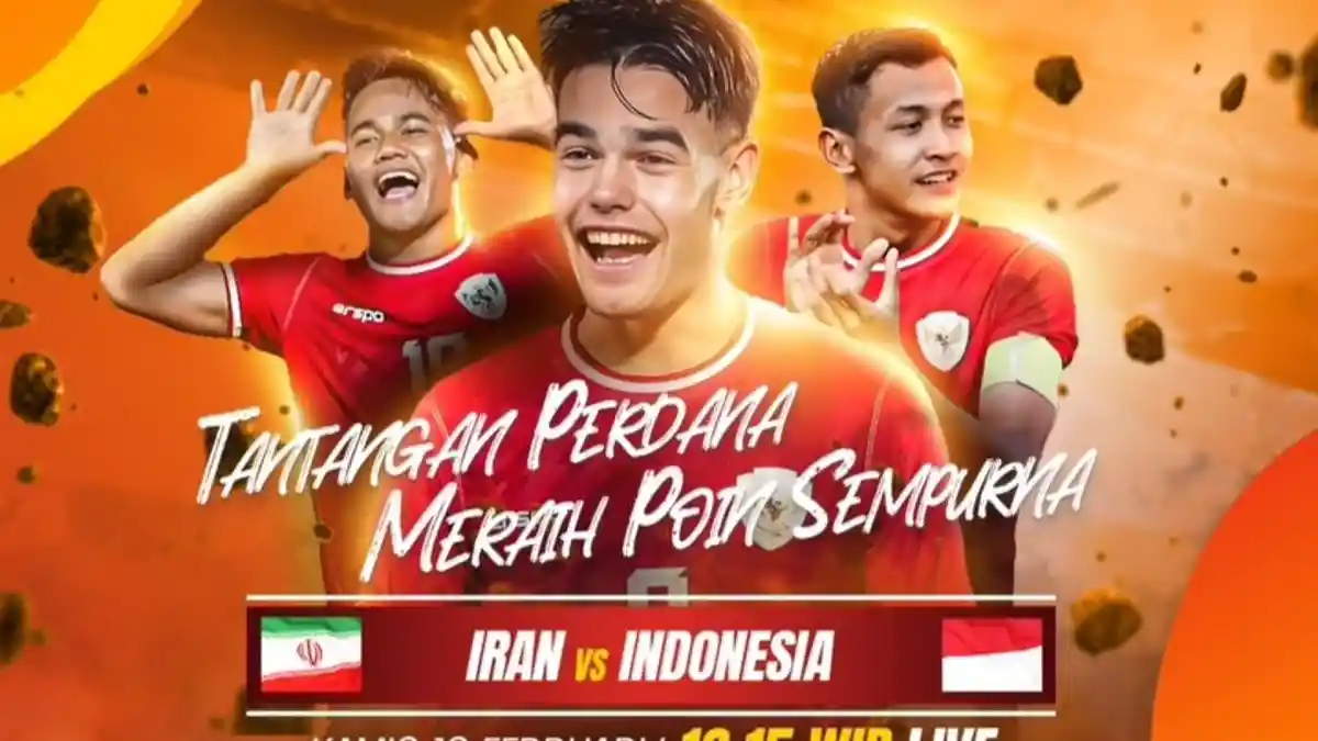 Ditekuk Iran 3-0, Garuda Muda Terhempas ke Dasar Klasemen