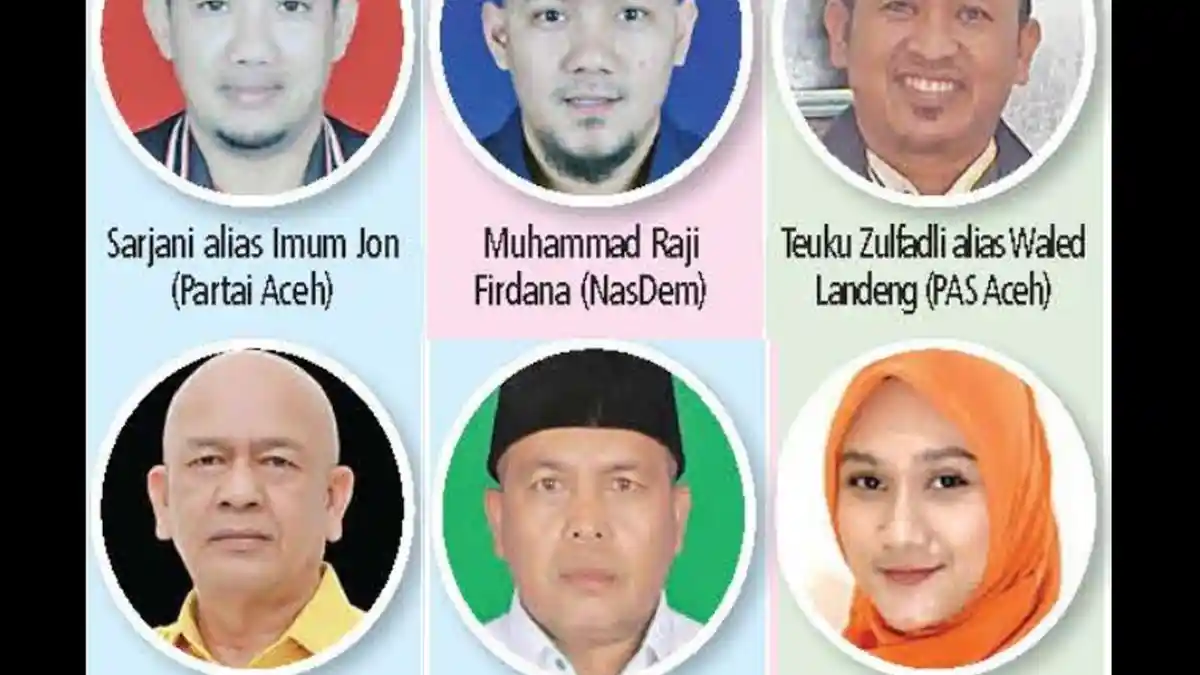 Separuh DPR Aceh dari Dapil Aceh Utara dan Lhokseumawe Diisi Wajah Baru