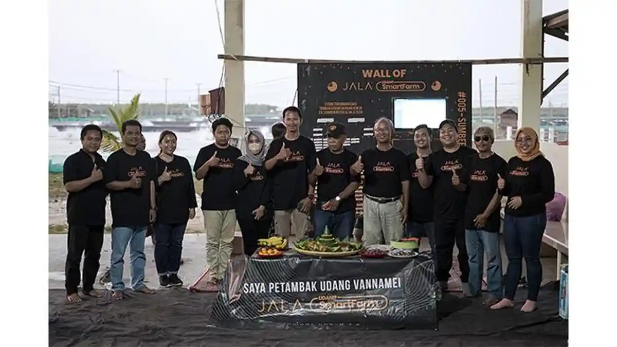 JALA SmartFarm Berikan Pendampingan Menyeluruh bagi Petambak Udang