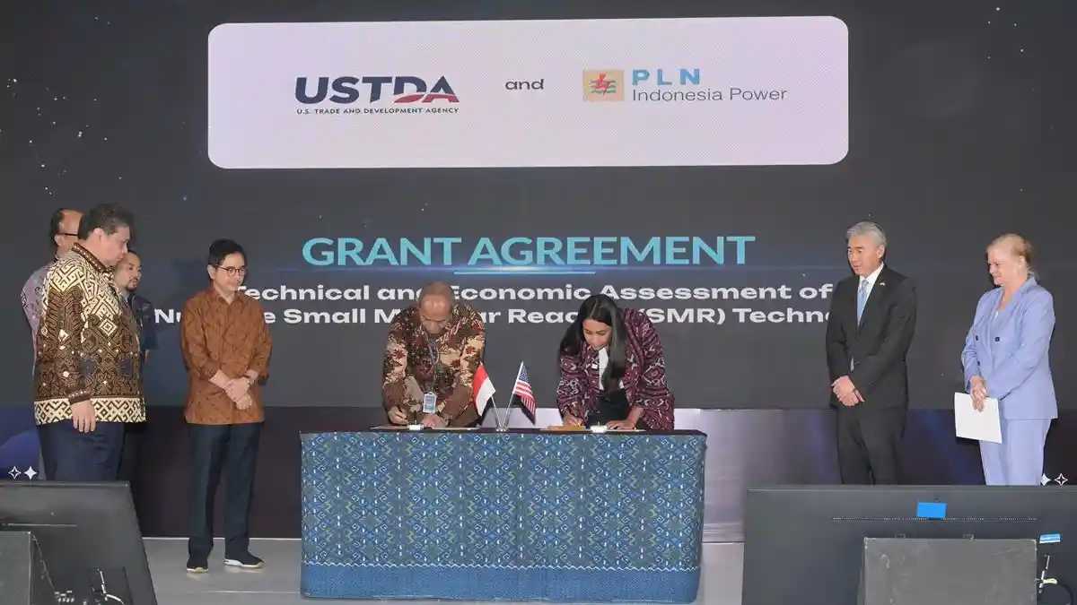 Kemitraan Energi Bersih Nuklir Antara AS dan Indonesia Ditandatangani di Bali 