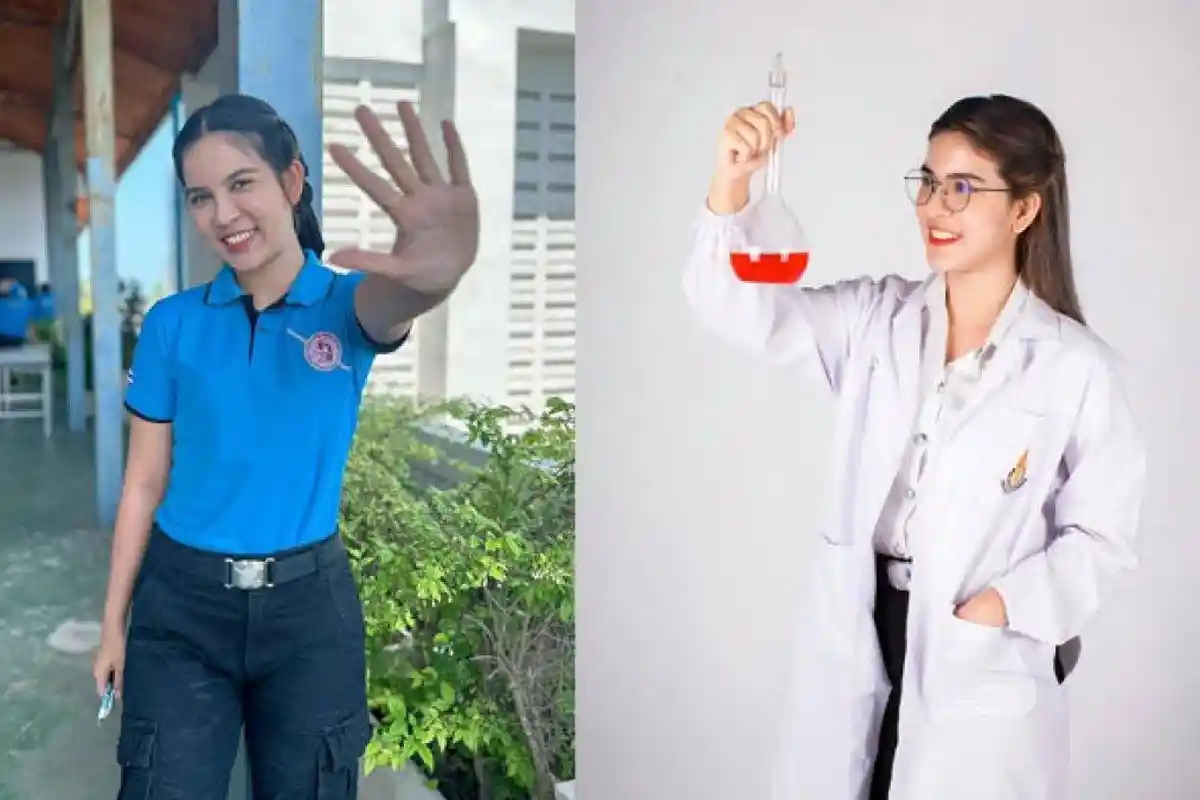 Sosok Polwan Cantik Sekaligus Dokter Forensik Viral di TikTok, dapat Promosi Dalam 4 Tahun Karier