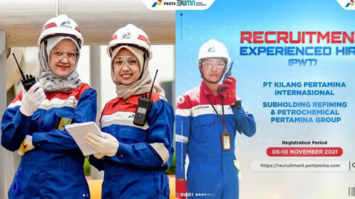 Lowongan Kerja PT Kilang Pertamina Internasional Tersedia 32 Posisi