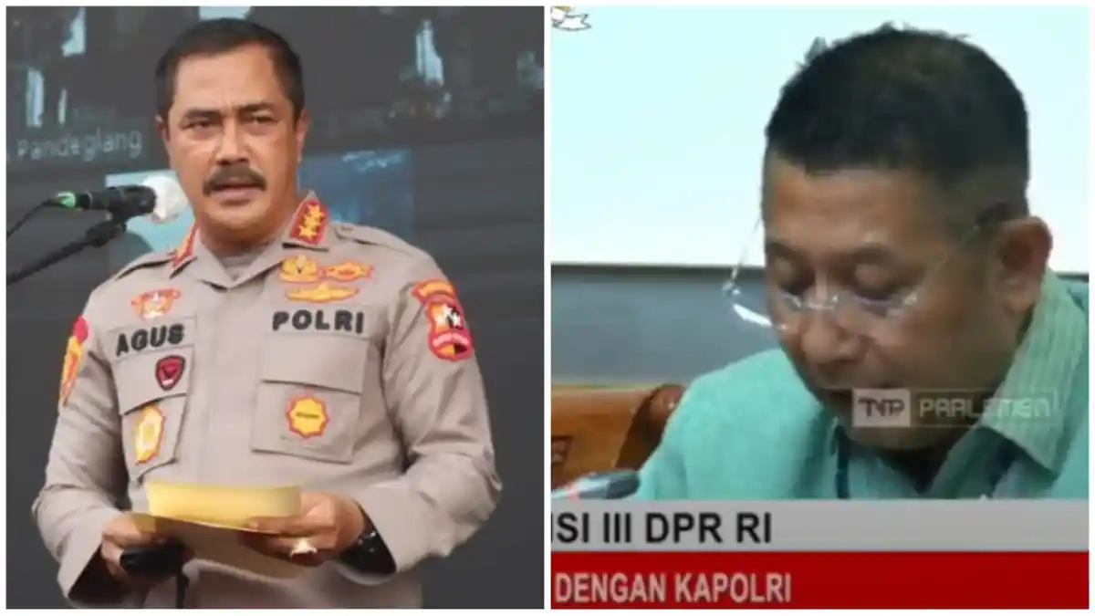 SIDANG DPR RI PANAS Setelah Nama Komjen Agus Andrianto Disebut Terima Setoran Judi