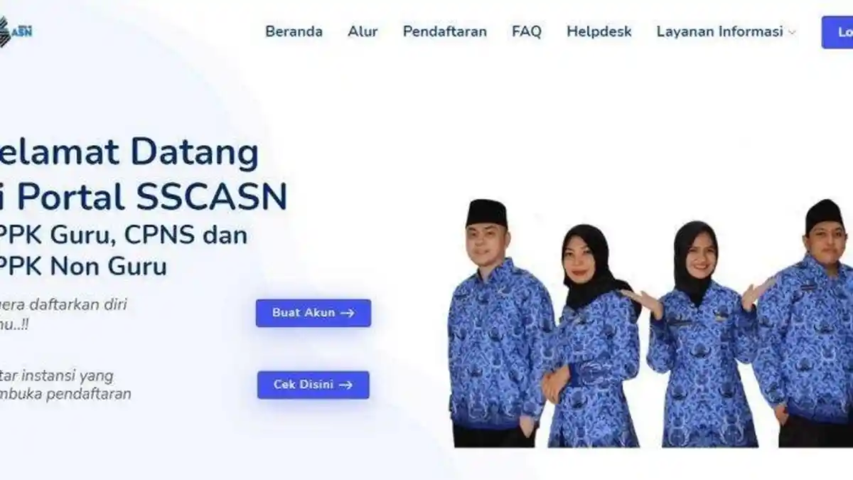 Jam Berapa Pengumuman Hasil Seleksi Administrasi CPNS 2021 dan PPPK? Cek https://sscasn.bkn.go.id/