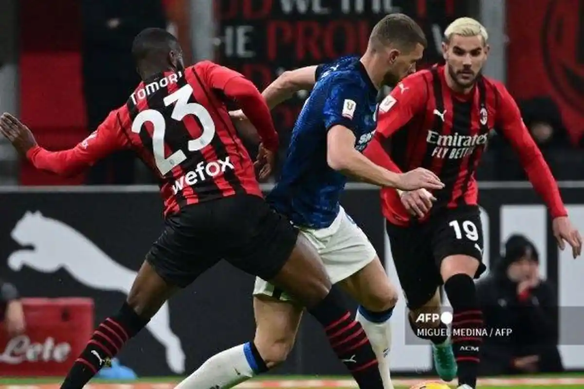 JAM TAYANG Siaran Langsung AC Milan vs Inter Milan Live Streaming, Catatan Laga AC Milan vs Inter