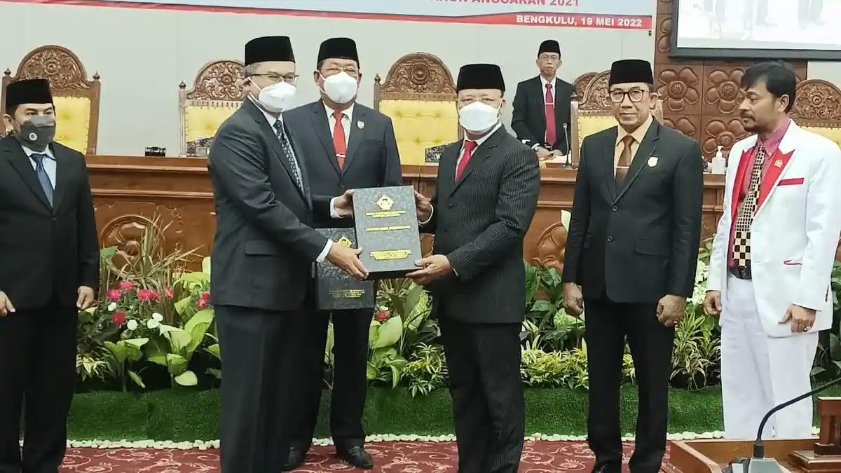 Cetak Sejarah, Pemprov Bengkulu Raih Opini WTP Lima Kali Berturut-turut