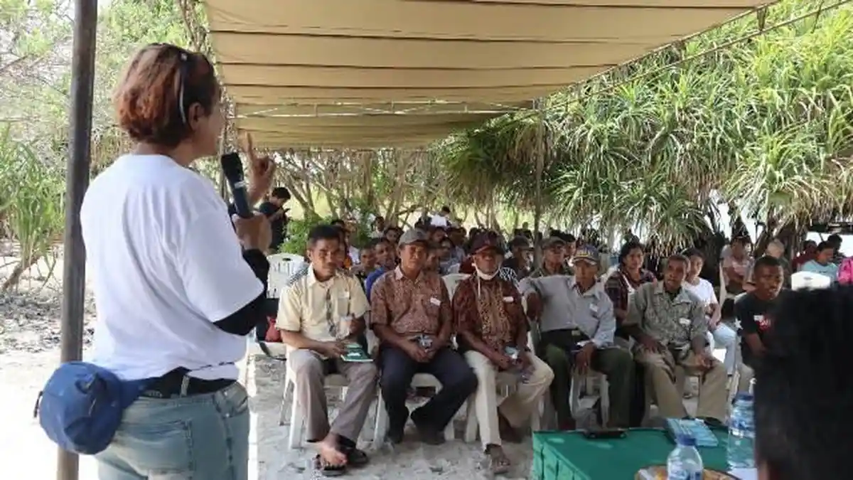 16 Hari Kampanye HAKTP, Warga Semau Antusias Wujudkan Kecamatan Ramah Gedsi