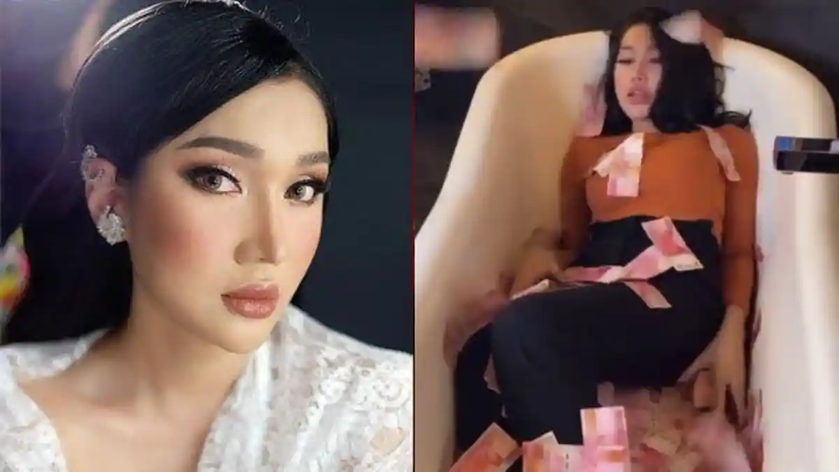 Bangkit dari Keterpurukan, Lucinta Luna Pamer Mandi Uang, Sempat Bingung Harus Beli Apa Lagi