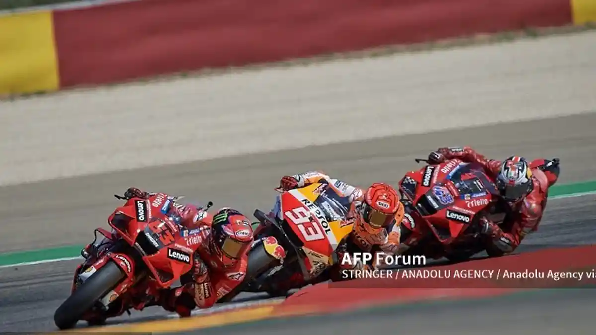 Hasil MotoGP 2021 Aragon, Quartararo Tercecer, Bagnaia Jadi Juara