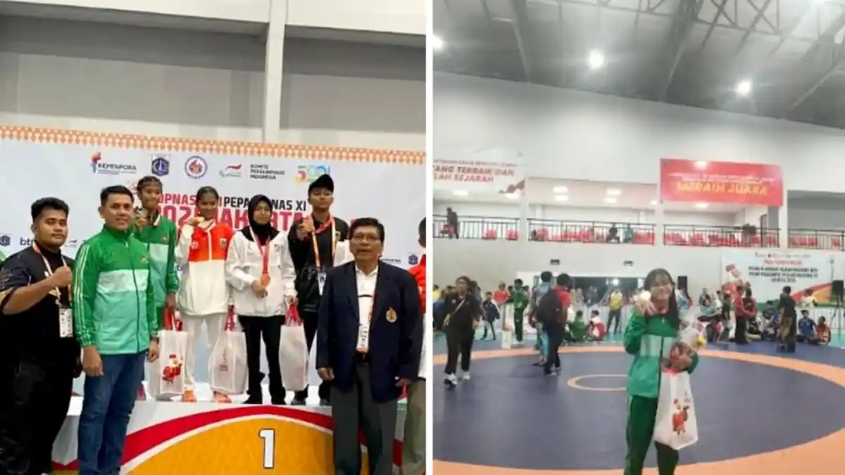 Popnas 2025, Gulat Sumut Raih Dua Perak dan Satu Perunggu