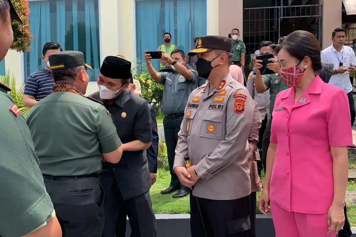 Ketua DPRD Provinsi Jambi Sambut Kedatangan Pangdam II/Sriwijaya