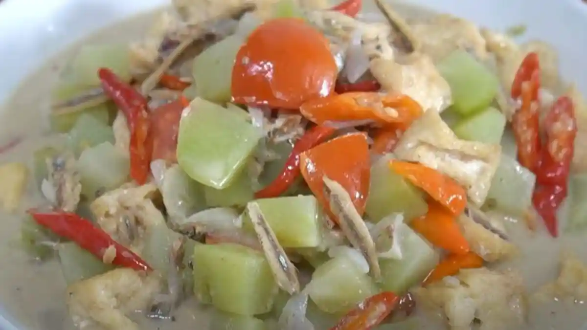Resep Sayur Lodeh, Tambahkan Teri dan Labu