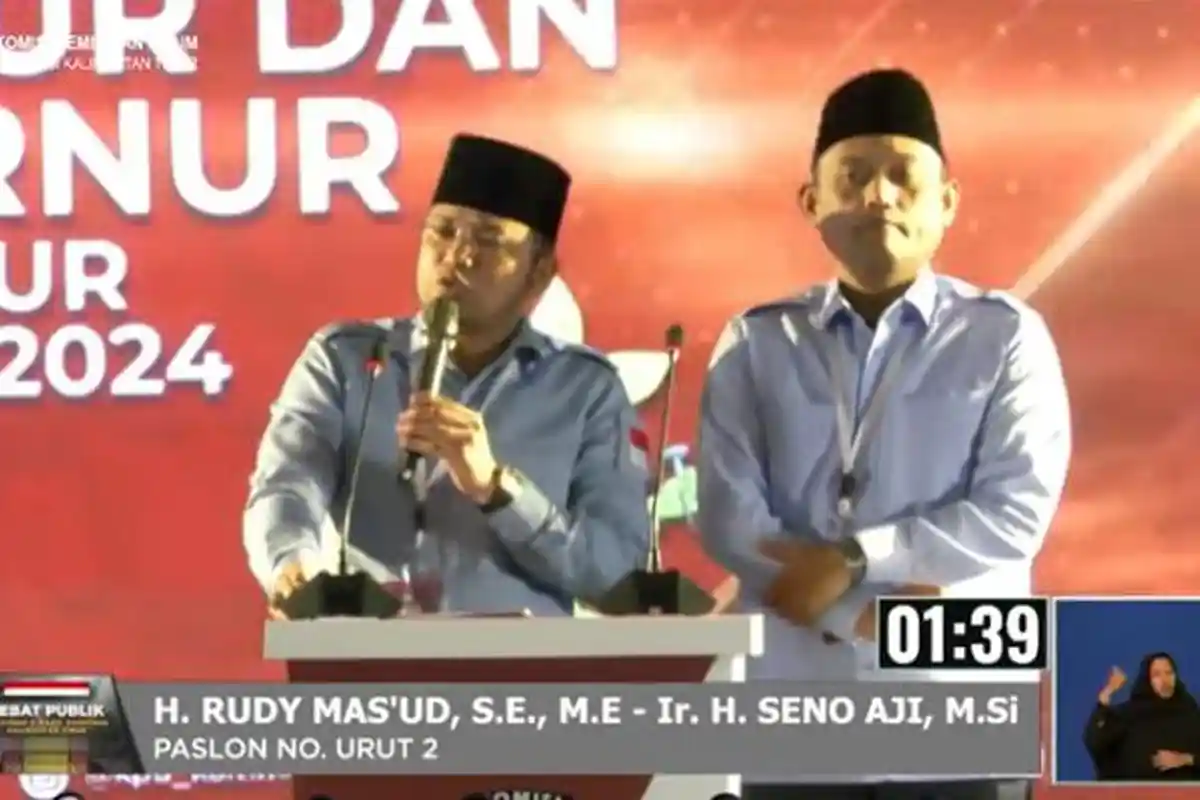 Debat Pilkada Kaltim 2024: Gratispol, Program Andalan Rudy-Seno, Pendidikan Hingga Kesehatan Gratis
