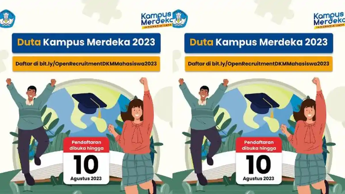 Cara Daftar Duta Kampus Merdeka 2023 secara Online, Dibuka hingga 10 Agustus 2023
