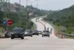 Tol Menuju Bakauheni Ramai Lancar