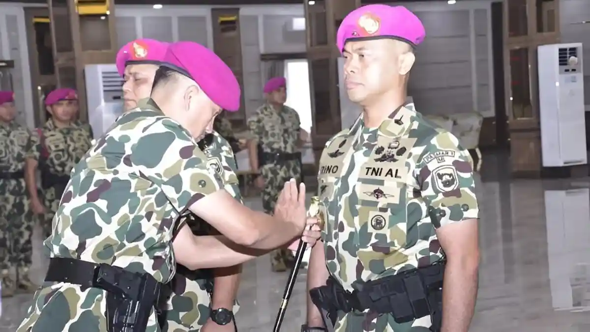 SOSOK Rino Rianto Naik Pangkat Menjadi Brigjen TNI Marinir, Jabat Wakil ...