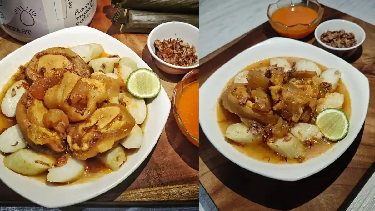 Resep Lontong Kikil Surabaya untuk Sajian Idul Fitri di Rumah