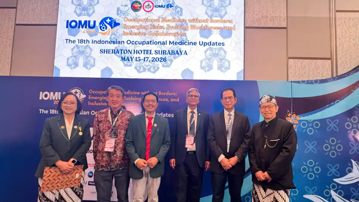 PERDOKI Gelar IOMU 2026 di Surabaya, Bahas Tantangan Dunia Kerja Modern dan Kesehatan Pekerja