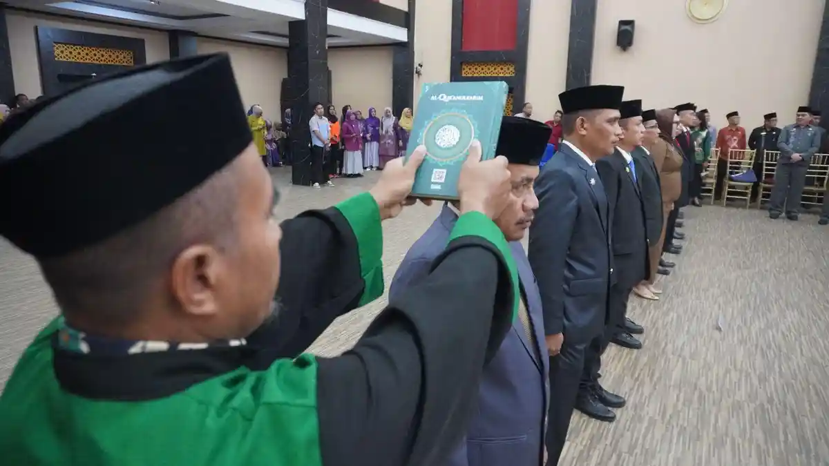 Nama-nama 9 Pejabat yang Dilantik Wali Kota Gorontalo Adhan Dambea di Hari Kedua Ramadan 2026