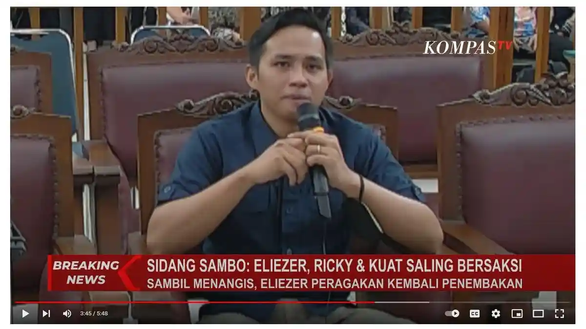 Hadirkan Ahli Hukum Pidana, Bharada E Jalani Sidang Lanjutan Pembunuhan Berencana Hari Ini