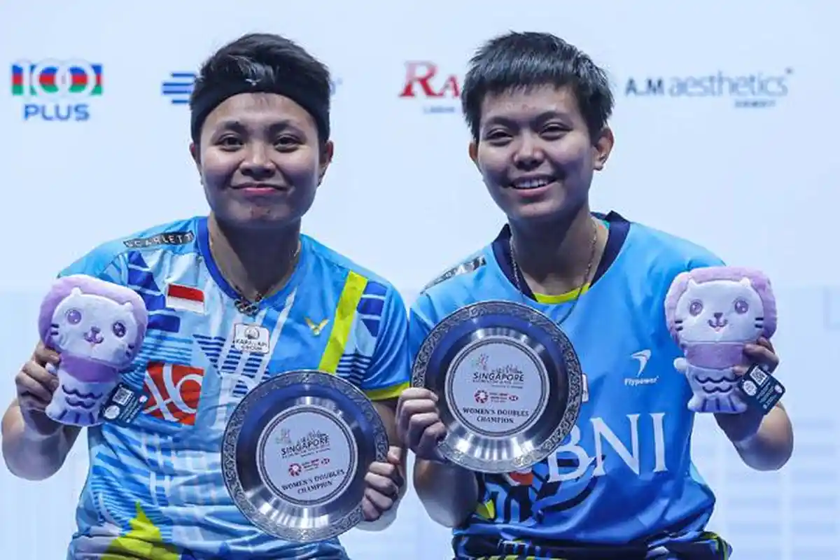 Hasil Undian Taipei Open 2022 - Apriyani/Faida Lanjut Main Usai Juara Singapore Open 2022