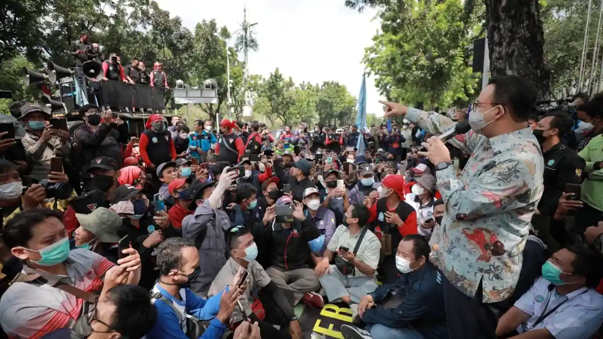 Siap Tanggung Risiko, Disnakertrans DKI Jakarta Tak Gentar Didemo Buruh karena UMP Naik 0,8 Persen