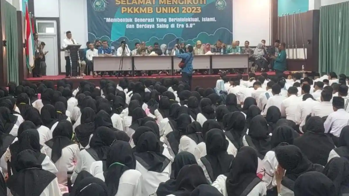 Ratusan Mahasiswa Baru Uniki Ikut PKKMB, Ini Tujuan Kegiatan