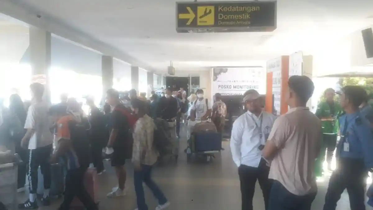 Puncak Arus Balik Idulfitri di Bandara HAS Hanandjoeddin Belitung Diprediksi Tiga Hari Lagi