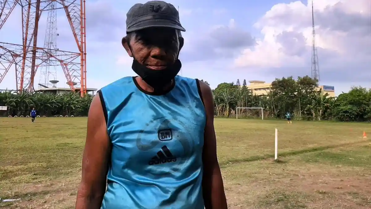 Stadion Mini Gebyuran Sepi Tarkam Akibat Pandemi Covid-19