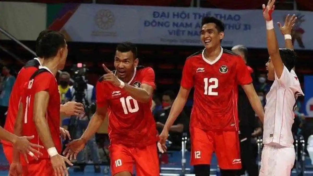 BERLANGSUNG! Link Live Streaming AVC Challenge Cup 2023 Indonesia vs Kazakhstan Live MOJI TV