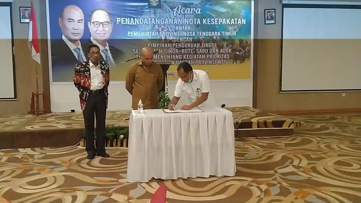 Pemprov Gandeng 35 Pimpinan Perguruan Tinggi Bersinergi Kelola SDA di NTT