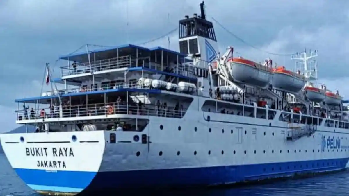 Jadwal KM Bukit Raya Kapal Pelni Maret 2025: Hari Ini Berlayar dari Blinyu ke Kijang