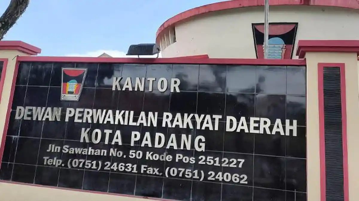 Daftar Lengkap Nama Anggota DPRD Kota Padang Terpilih di Pemilu 2024