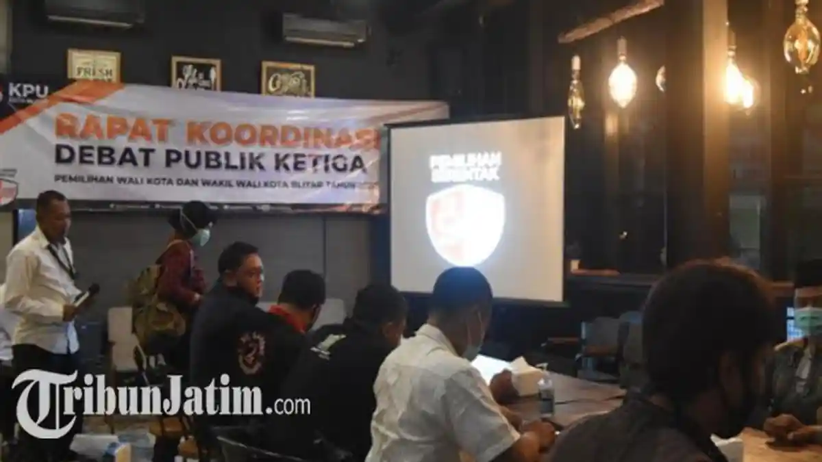 Debat Terakhir Pilkada Blitar Digelar 24 November 2020, Usung Tagline 'Debat Balik Kandang'
