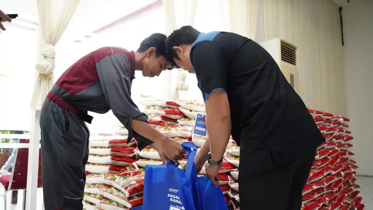 Sambut Ramadan, Bosowa Siapkan 500 Paket Pasar Murah
