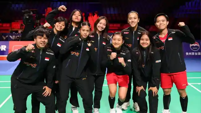 BNI Kawal Generasi Emas Baru, Tim Uber Indonesia Berhasil Melaju ke Babak Semifinal