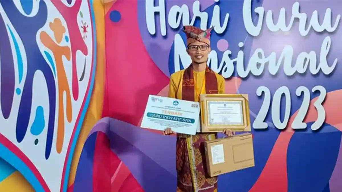 Guru SMK di Bateng Raih Guru Inovatif Tingkat Nasional, Berawal dari Keprihatinan Soal Pengangguran