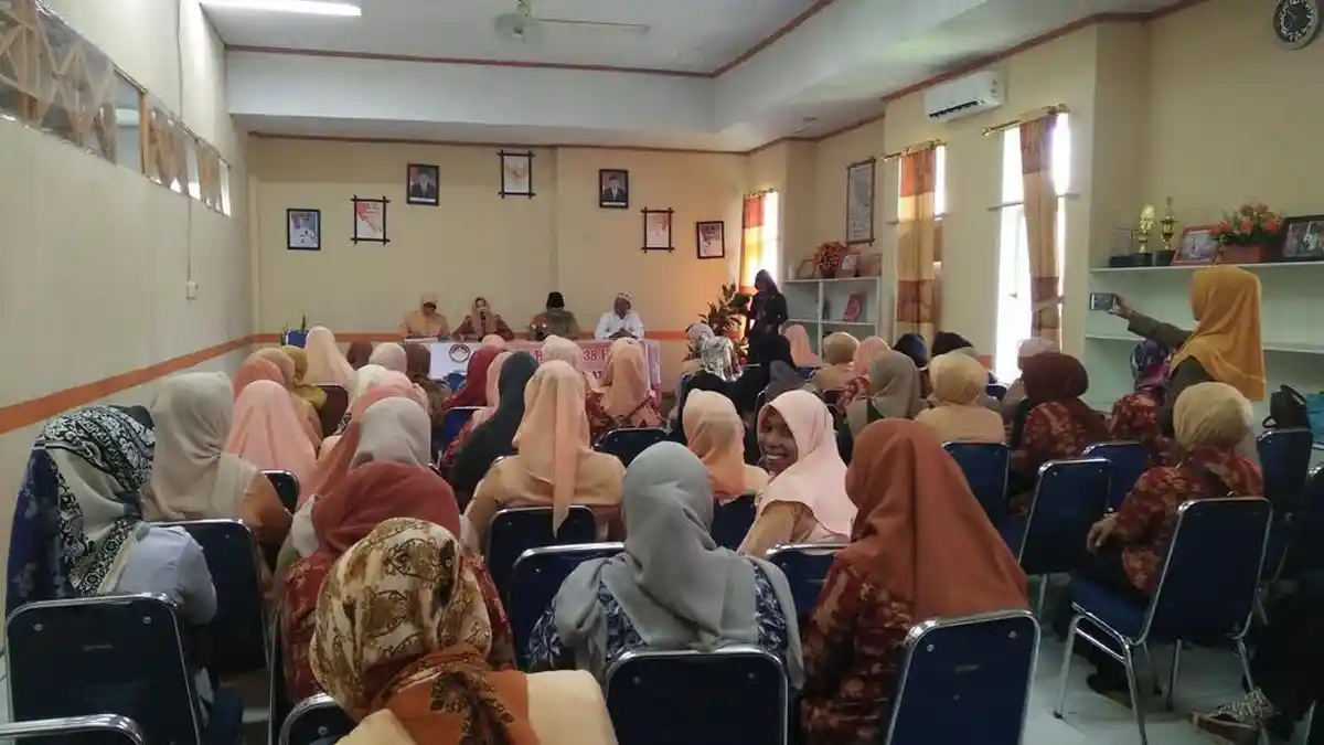 Dharma Wanita Luwu Utara Gelar Halalbihalal di Kantor Bupati