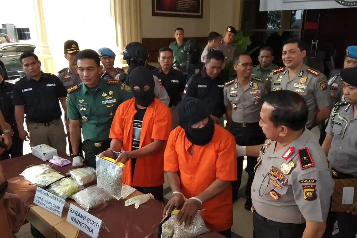 Pejabat Polisi Blak-blakan Jalur Masuk Narkoba ke Jambi, Ini Lokasi yang Digunakan