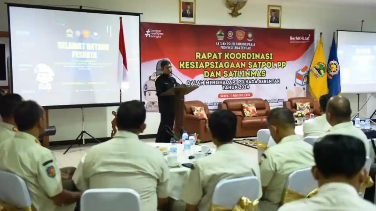 Jelang Pendaftaran Calon Pilkada 2024, Sekda Jateng Minta Mulai Mitigasi Kerawanan