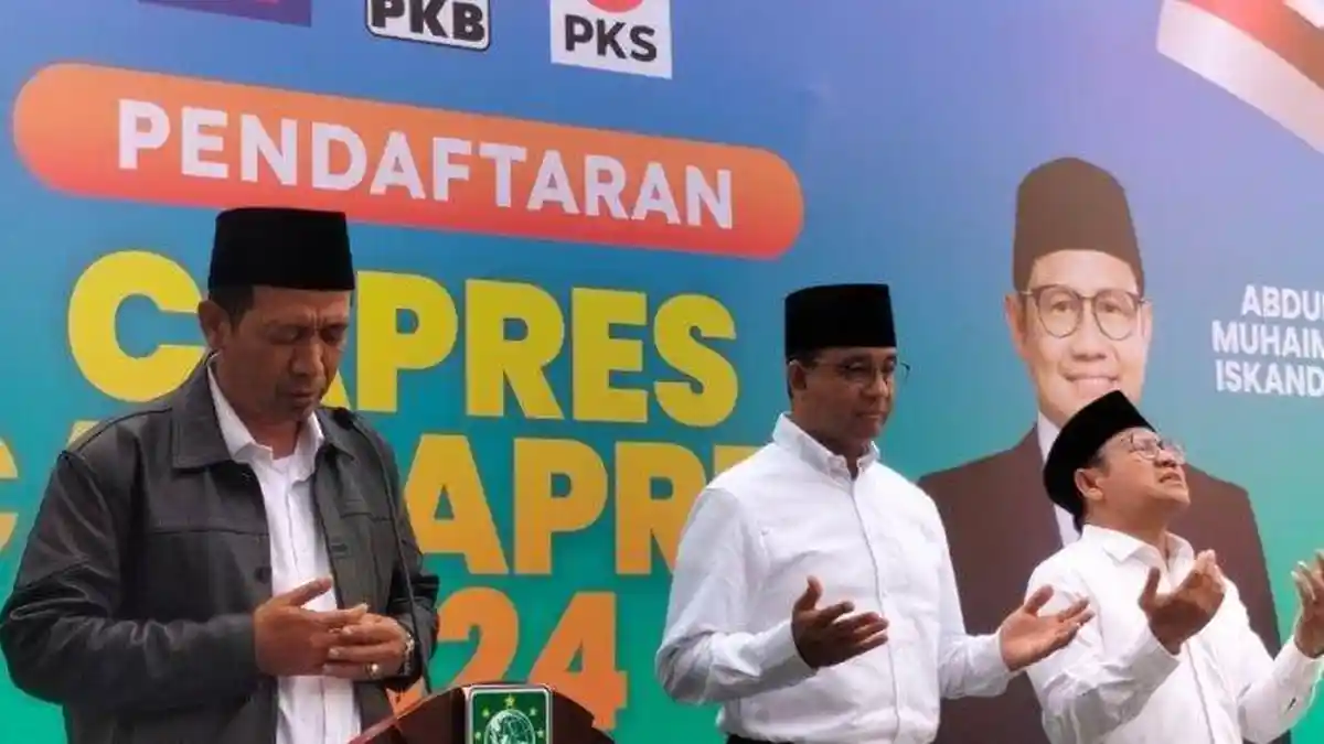 Jadi Pasangan Pertama, Anies-Cak Imin Resmi Daftar Capres dan Cawapres Pilpres 2024 ke KPU