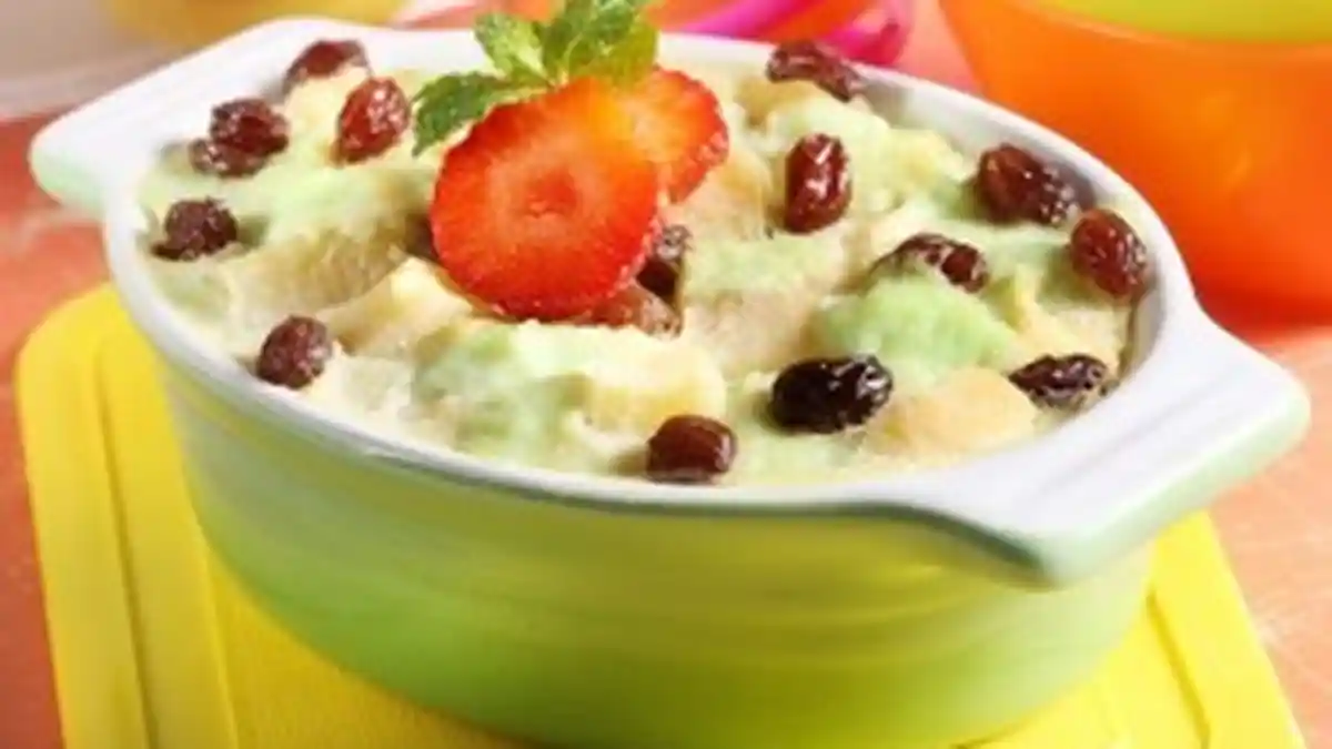 Cukupi Kebutuhan Vitamin Anak Dengan Puding Apel Ceria